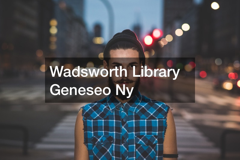 Wadsworth Library Geneseo Ny