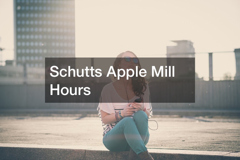 Schutts Apple Mill Hours