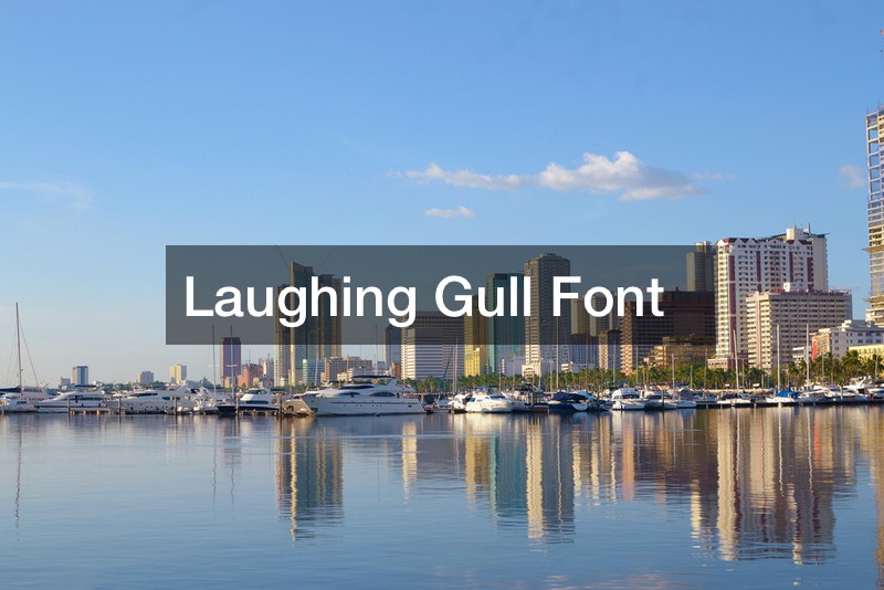 Laughing Gull Font