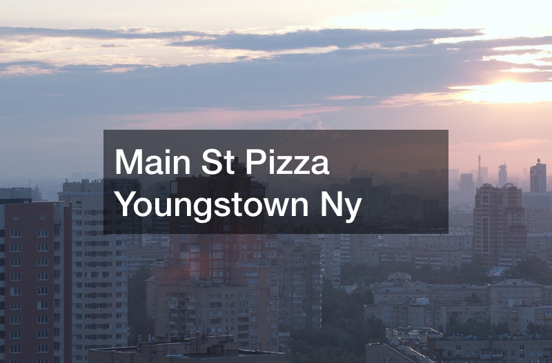 Main St Pizza Youngstown Ny