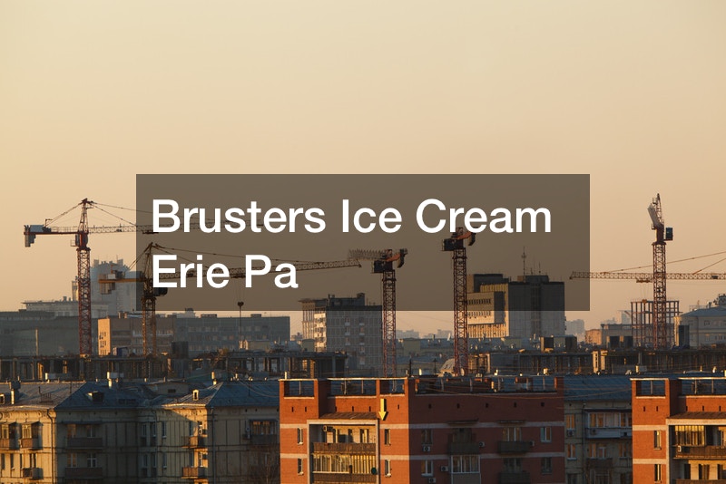 Brusters Ice Cream Erie Pa