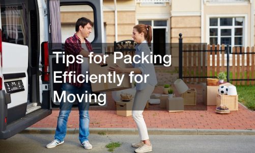 Tips for Packing Efficiently for Moving
