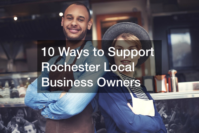 Rochester local business owners