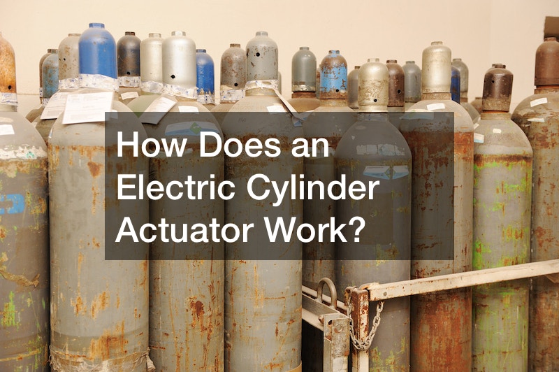 How Does an Electric Cylinder Actuator Work?